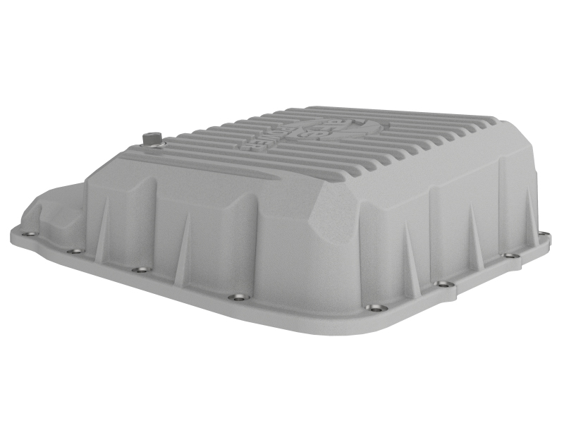 aFe Transmission Pan Raw w/ Machined Fins 13-19 Dodge Diesel Trucks L6-6.7L (td) thumbnail 8