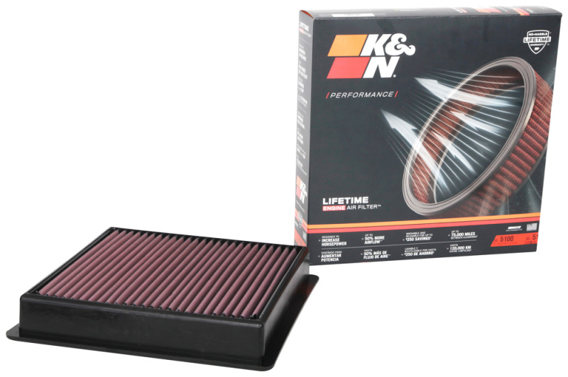 K&N 20-21 Ford F250/F350 Super Duty 6.2/6.7/7.3L V8 Replacement Air Filter thumbnail 4