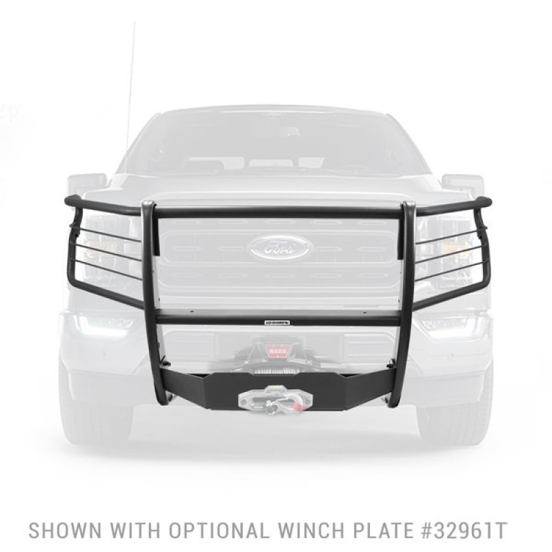 Go Rhino 18-20 Ford F-150 3100 Series StepGuard Center Grille + Brush Guard - Tex. Blk thumbnail 3