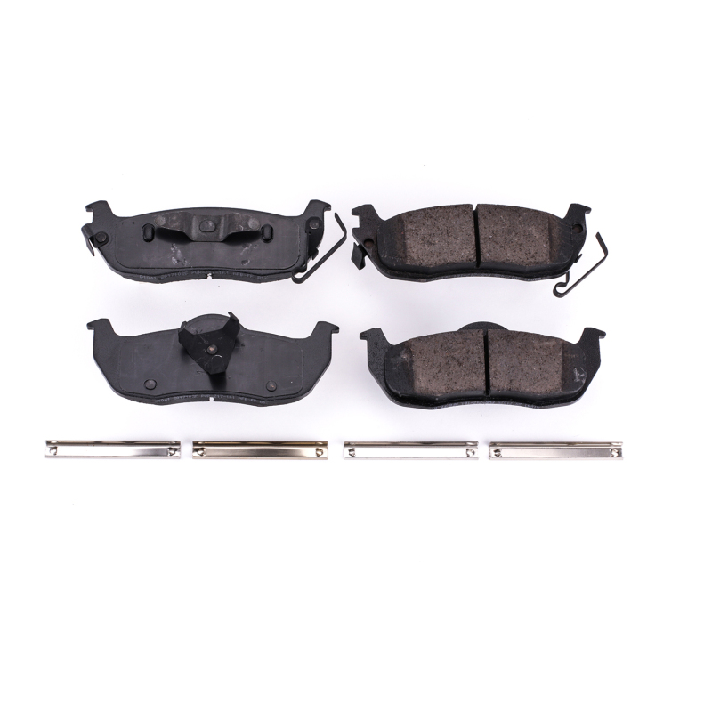 Power Stop 04-10 Infiniti QX56 Rear Z17 Evolution Ceramic Brake Pads w/Hardware thumbnail 7