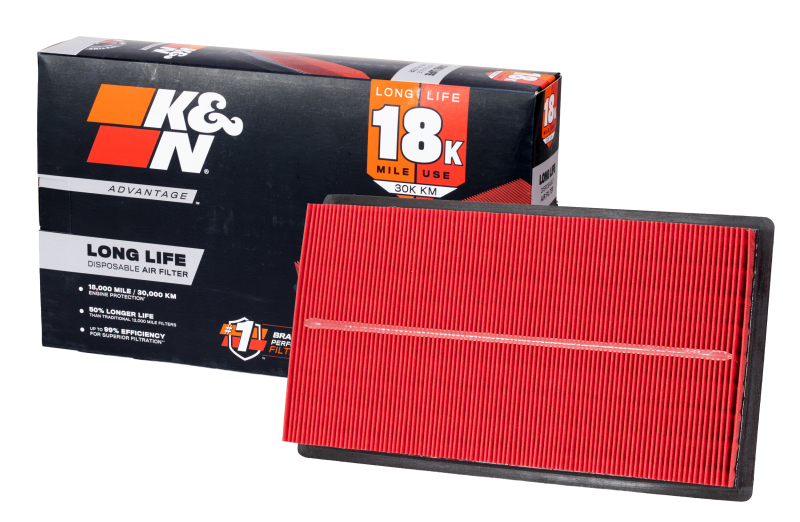 K&N Advantage Air Filter 18K Miles Subaru BRZ H4-2.0L F/I 2017-2026 thumbnail 3