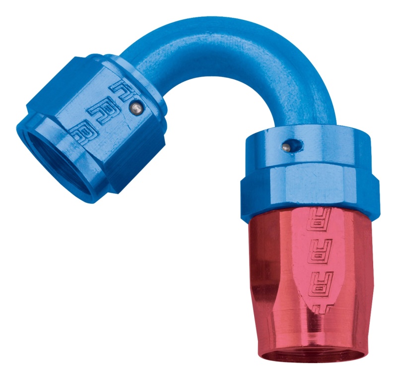 Russell Performance -10 AN Red/Blue 120 Degree Full Flow Swivel Hose End (With 15/16in Radius) thumbnail 9