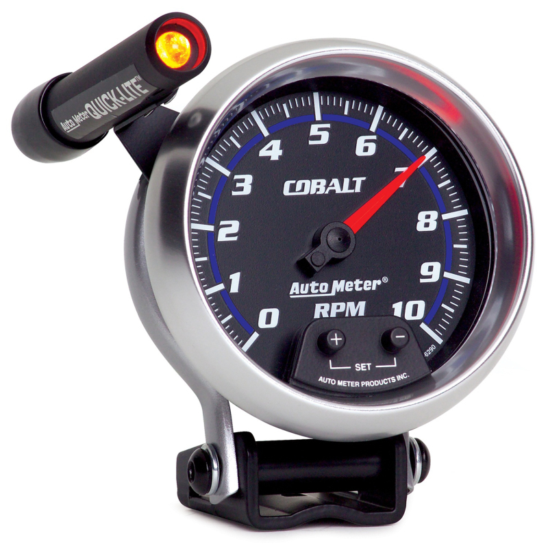 Autometer Mini-Monster 10000RPM Pedestal Mount Tachometer thumbnail 8