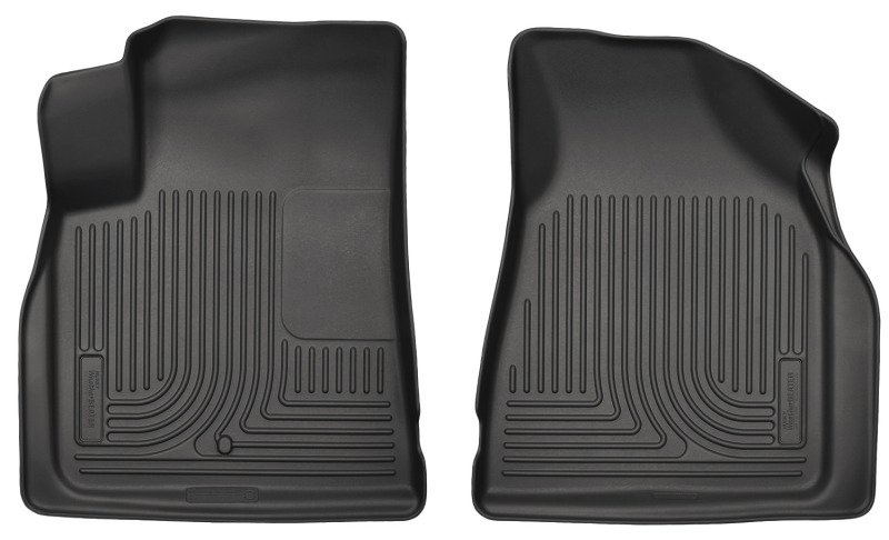 Husky Liners 09-14 Chevy Traverse/07-14 GMC Acadia Weatherbeater Black Front Floor Liners thumbnail 8