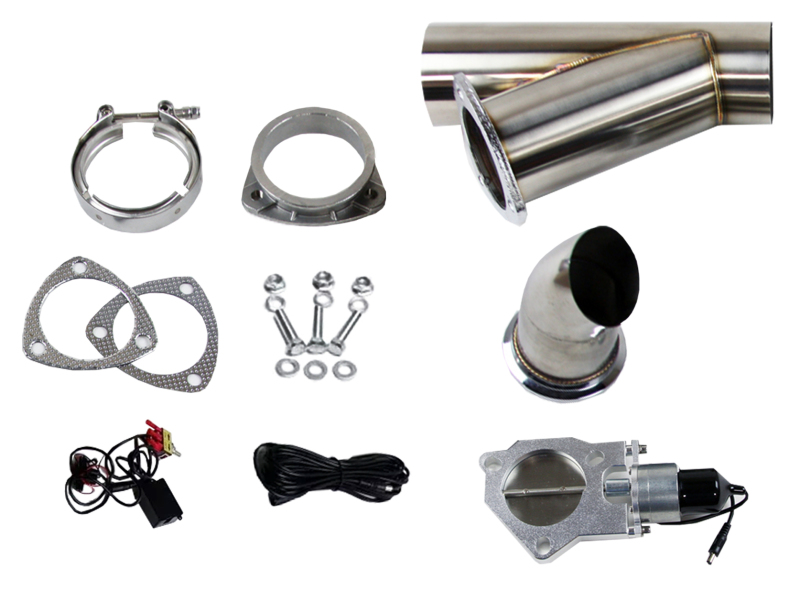 Granatelli 2.25in Stainless Steel Electronic Exhaust Cutout thumbnail 3