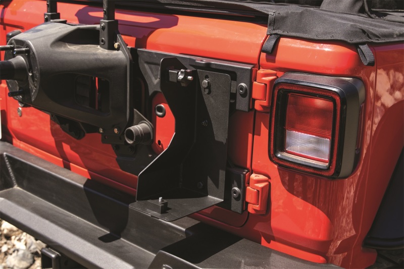 Rampage 2007-2019 Jeep Wrangler(JL) Offroad Jack Mount - Black thumbnail 4