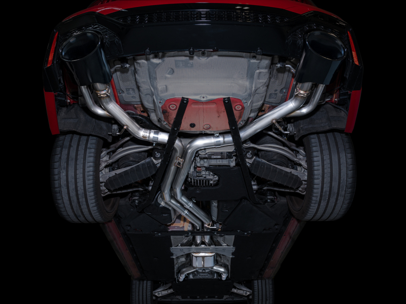 AWE Tuning 21-23 Audi C8 RS6/RS7 SwitchPath Cat-Back Exhaust - Diamond Black Tips