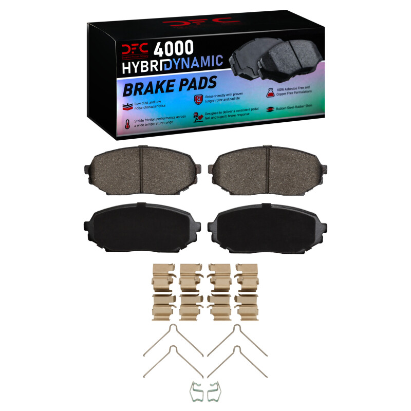 DFC 90-93 Mazda Miata Front 4000 HybriDynamic Brake Pads and Hardware Kit
DFC Brake Pad Set
