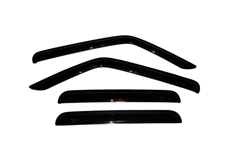 AVS 07-18 Jeep Patriot Ventvisor Outside Mount Window Deflectors 4pc - Smoke thumbnail 3
