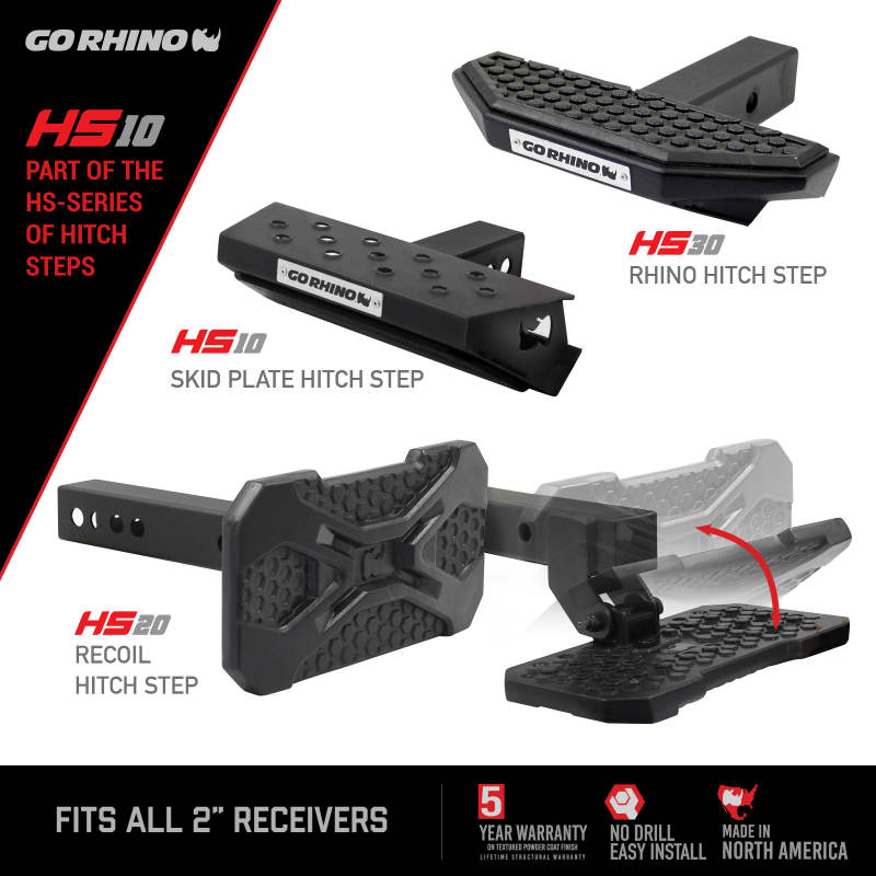 Go Rhino HS-10 Hitch Skid Step thumbnail 8