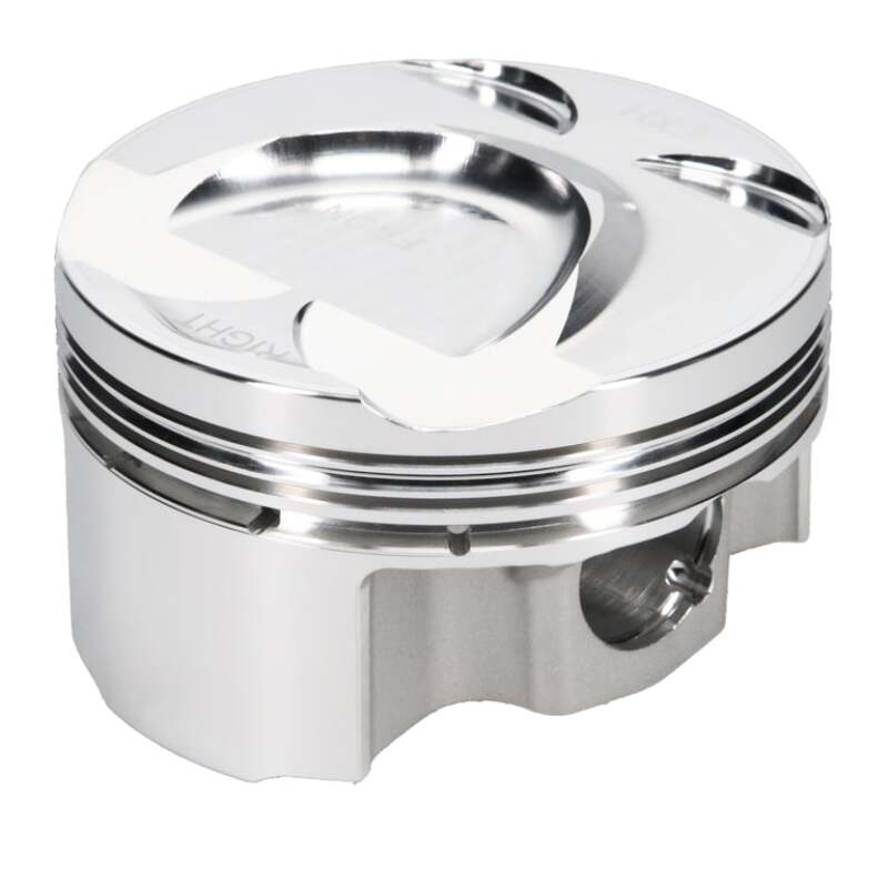 JE Pistons Nissan VR30DDTT 86mm Bore 10.2:1 CR -3cc Dish - Set of 6 thumbnail 2