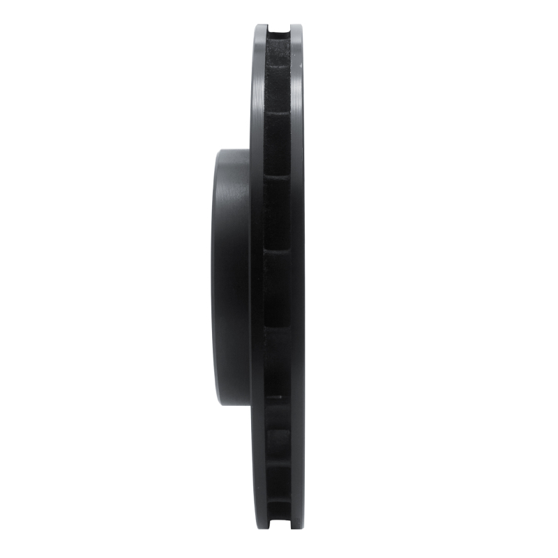 R1 95-99 BMW M3 E36 Right Front Slotted Black Brake Rotor