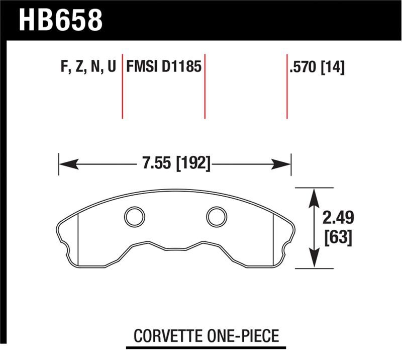 HAWK HPS 5.0 Brake Pad Sets