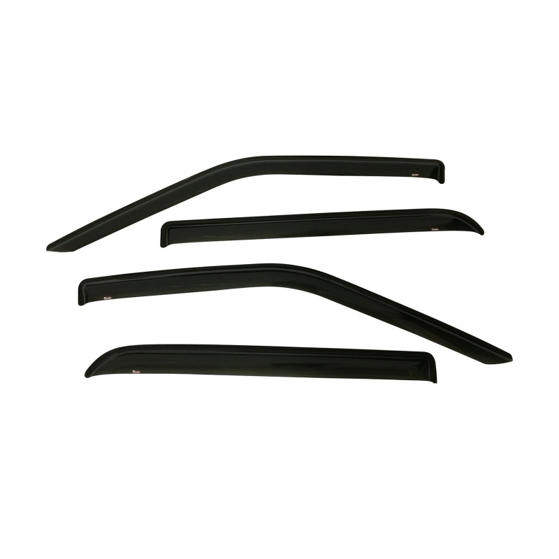 Westin 2015-2018 Ford F-150 SuperCrew Wade Slim Wind Deflector 4pc - Smoke thumbnail 2