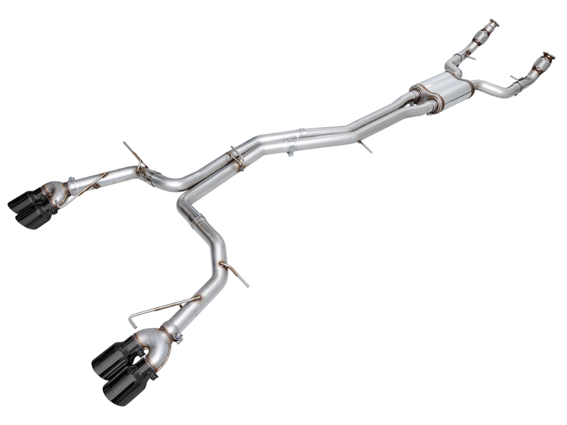 AWE Tuning 19-23 Audi C8 S6/S7 2.9T V6 AWD Track Edition Exhaust - Diamond Black Tips thumbnail 3