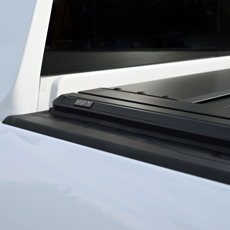 Westin 20-26 GM Silverado/Sierra 2500/3500 6.5ft Bed Electric Retractable Tonneau Cover - Black thumbnail 9
