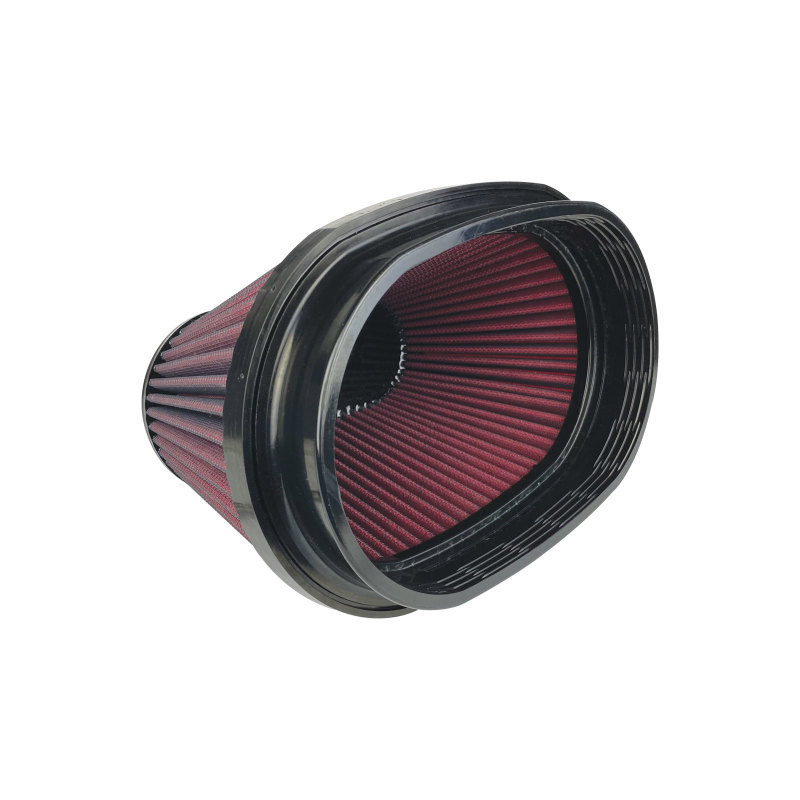 Injen Oiled Air Filter 8.5x5.63in Oval ID / 9.92x7.17in Base / 5.7in HT / 6.865ix4.115in Top thumbnail 5