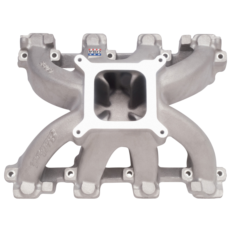 Edelbrock Intake Manifold Super Victor GM LS1 w/ Carburetor (Manifold Only) thumbnail 3