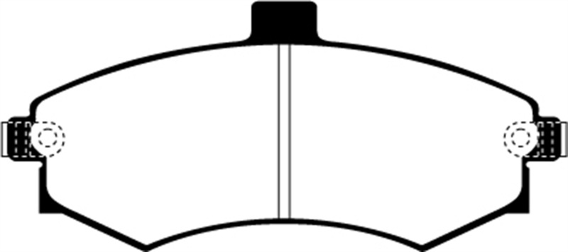 EBC 02-06 Hyundai Elantra 2.0 Ultimax2 Front Brake Pads thumbnail 6