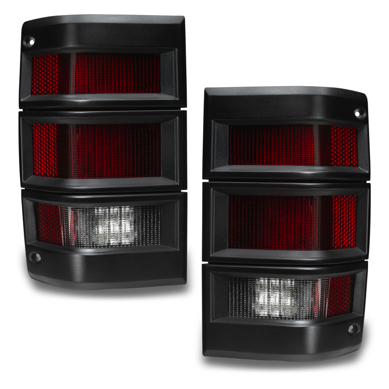 ORACLE Lighting Jeep Comanche MJ LED Tail Lights - Standard Red Lens