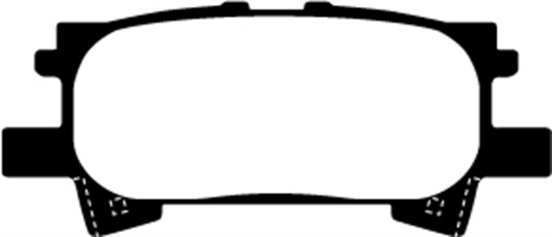 EBC 04-07 Lexus RX330 3.3 Ultimax2 Rear Brake Pads thumbnail 6