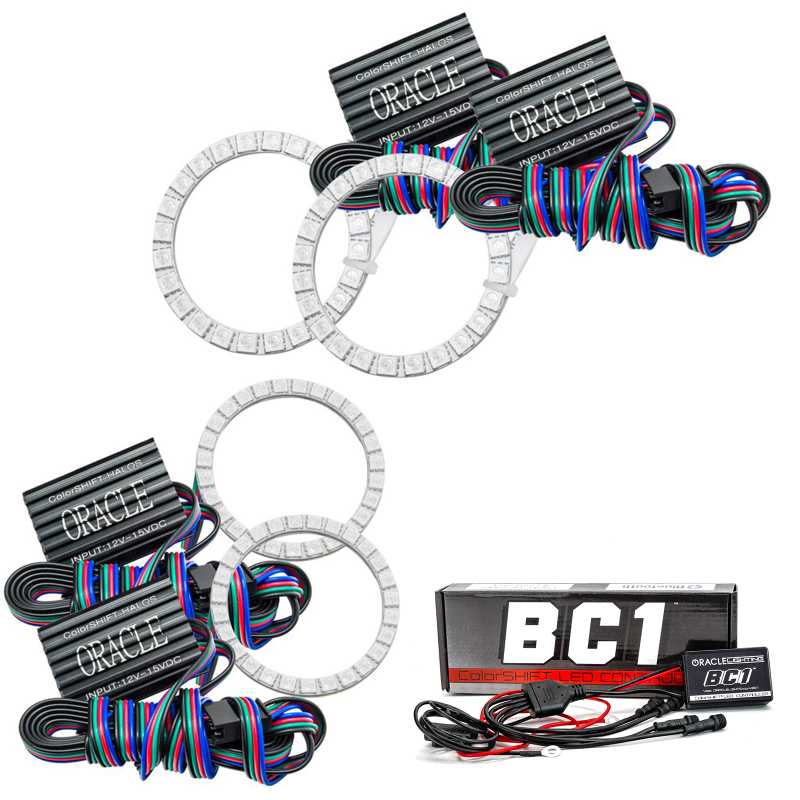 Oracle Plymouth Prowler 97-02 SMD Halo Kit - ColorSHIFT w/ BC1 Controller thumbnail 2