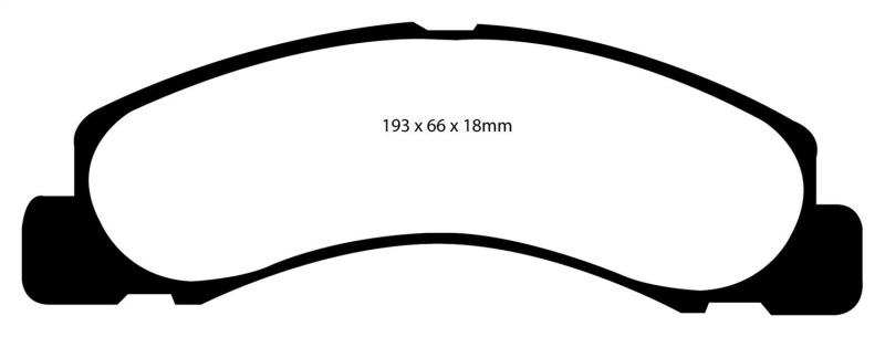 EBC S5 Brake Pad and Rotor Kit (1x ebcDP41308R, 1x ebcGD7083) thumbnail 4
