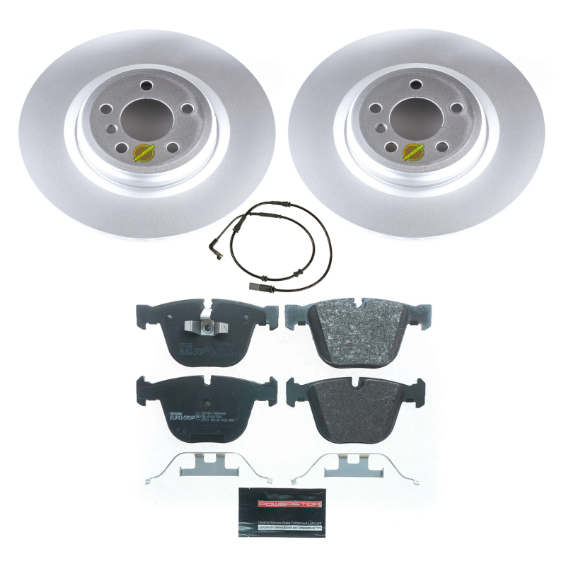 Power Stop 09-10 BMW 750Li Front & Rear Euro-Stop Brake Kit (1x psbESK6012, 1x psbESK6014) thumbnail 7