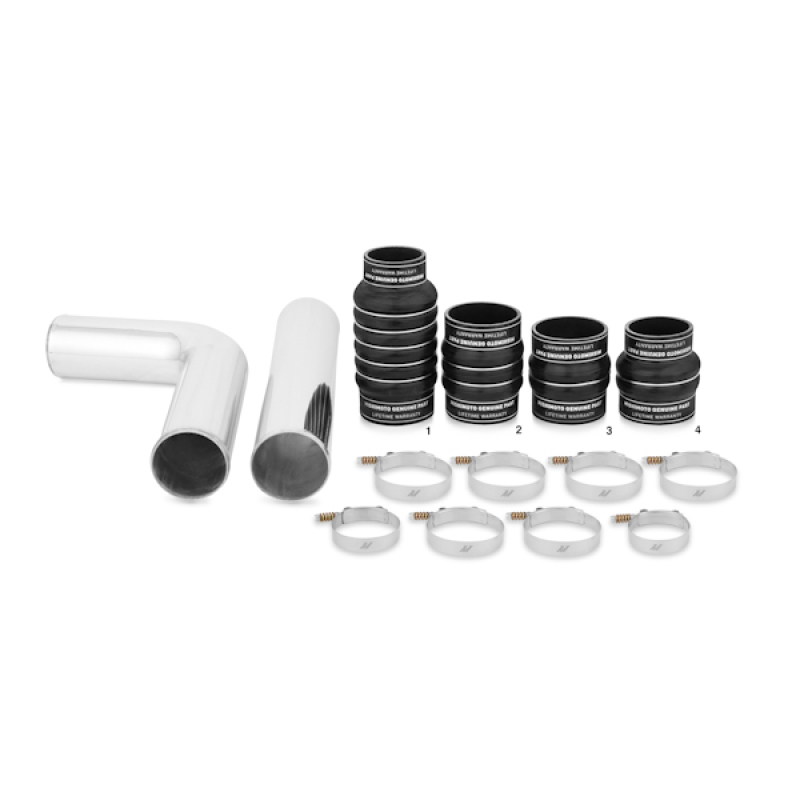 Mishimoto MMINT-RAM-03KSL Intercooler Kit, Silver/Polished, fits Dodge 5.9L Cummins 2003-2007