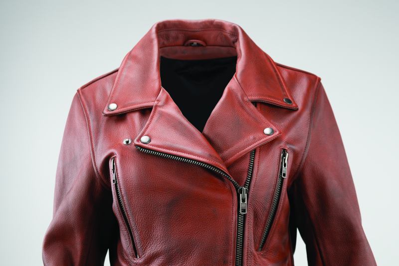 Kuryakyn Leather By River Road Arabian Spice Leather Jacket Red Womens - Small thumbnail 4