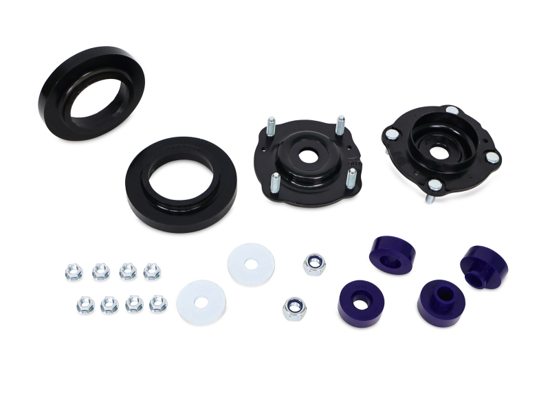 SuperPro 08-21 Toyota Land Cruiser Upper Strut mount Set - Front thumbnail 2