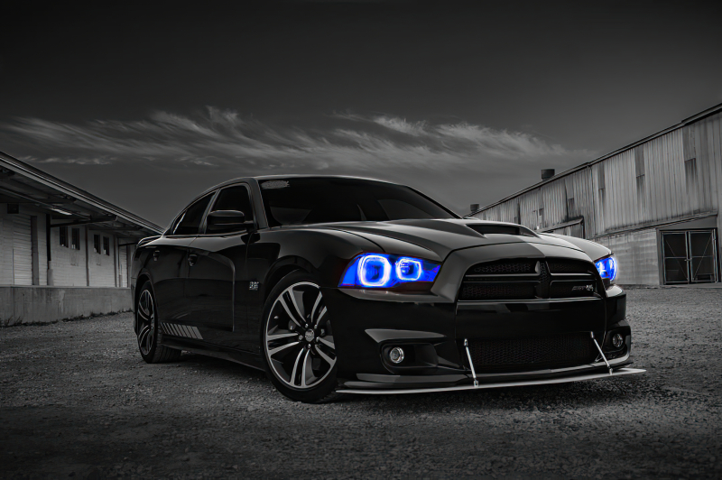 Oracle Dodge Charger 11-14 Halo Kit - ColorSHIFT w/ Simple Controller