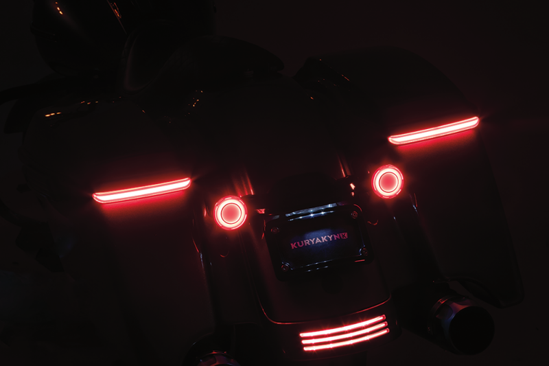 Kuryakyn Tracer Saddlebag Lights Smoke Lens thumbnail 2