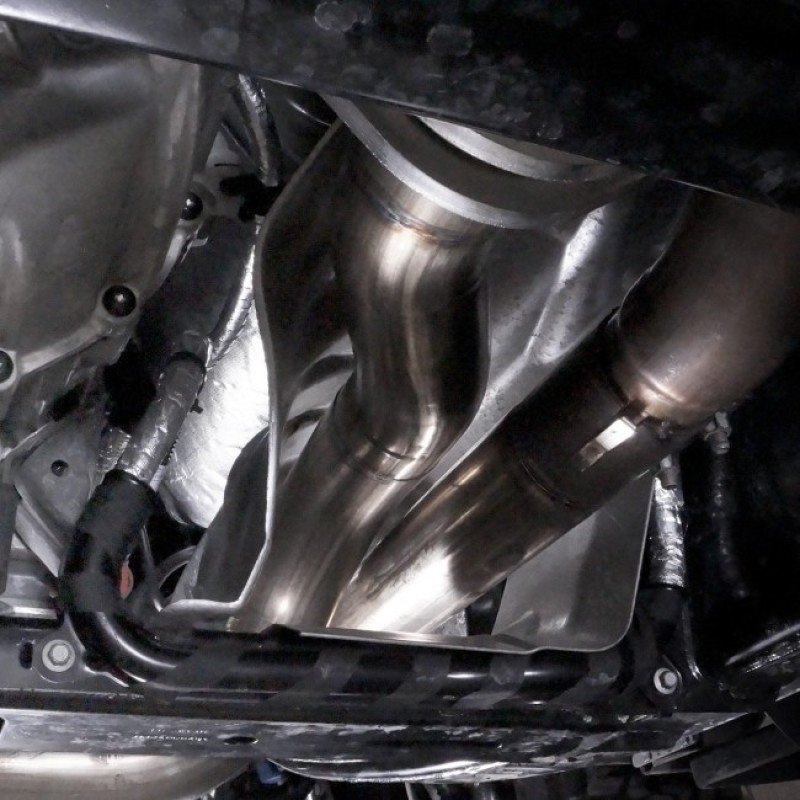 Stainless Works 2017 F-150 Raptor 3.5L 3in Downpipe High-Flow Cats Factory Connection thumbnail 9