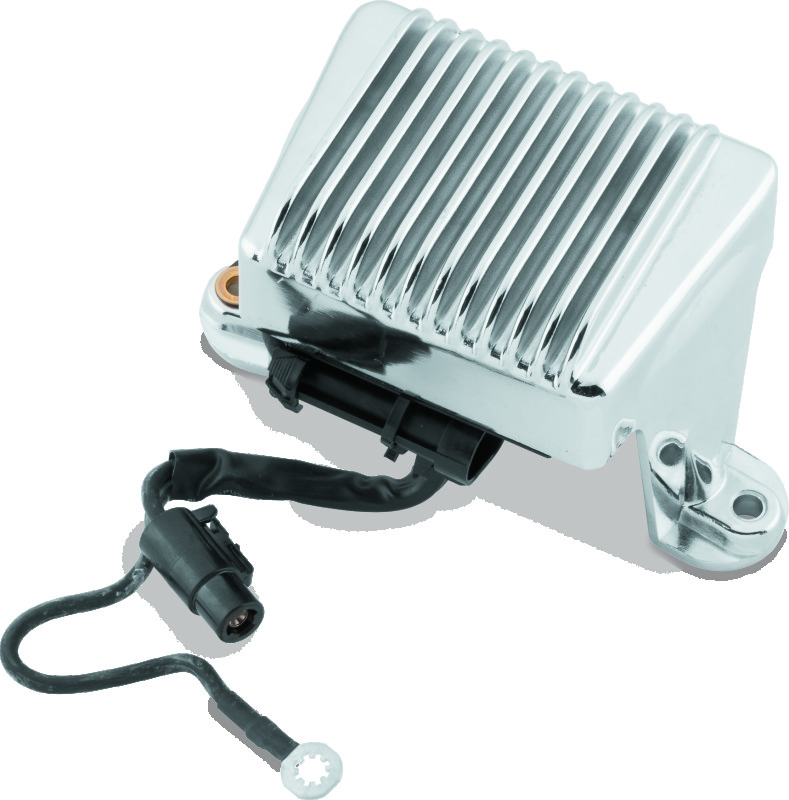 Twin Power 04-05 FLH FLT Voltage Regulator Chrome Replaces H-D 74505-04