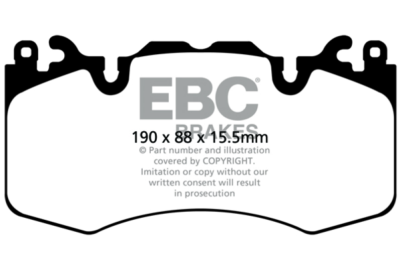 EBC S15 Brake Pad and Rotor Kit (1x ebcED92064, 1x ebcUSR1723) thumbnail 9