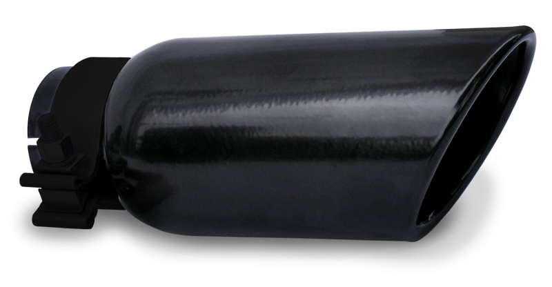 Go Rhino Exhaust Tip - Black - ID 2 3/4in x L 10in x OD 4in thumbnail 3