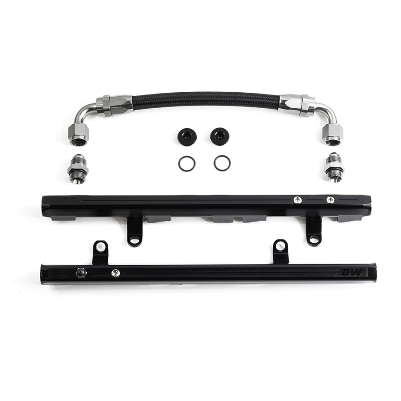 DeatschWerks 97-04 Chevrolet Corvette Z06 Coyote 5.0 LS1 / LS6 Fuel Rails w/ Crossover