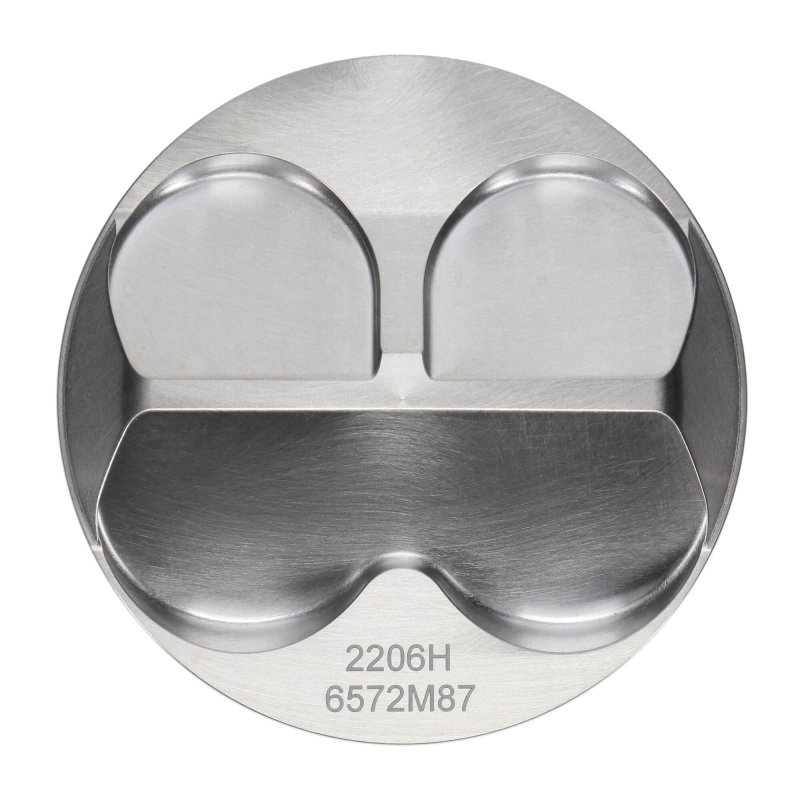 Wiseco Honda 4v DOME +6.5cc STRUTTED 87MM Piston Shelf Stock Kit thumbnail 3