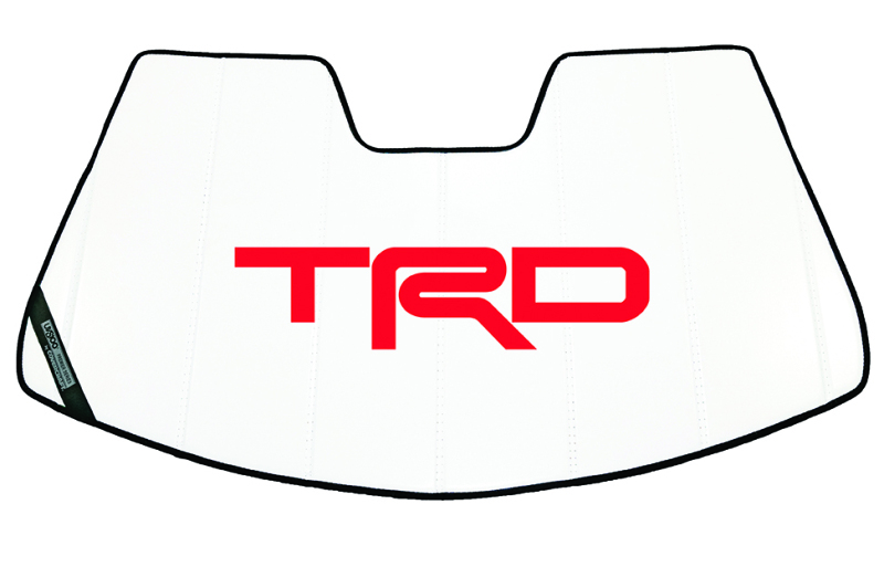 Covercraft 24-26 Toyota Tacoma Official License UVS100 Premier Srs Custom Sunscreen w Red TRD Logo