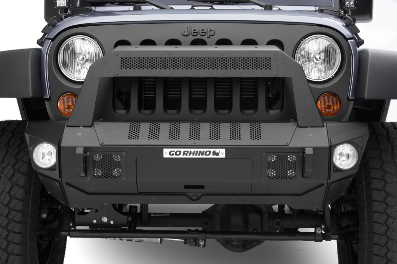 Go Rhino 07-20 Jeep Wrangler JL/JLU/JK/JKU/Gladiator JT Trailline 10 Light Mount Bar thumbnail 8
