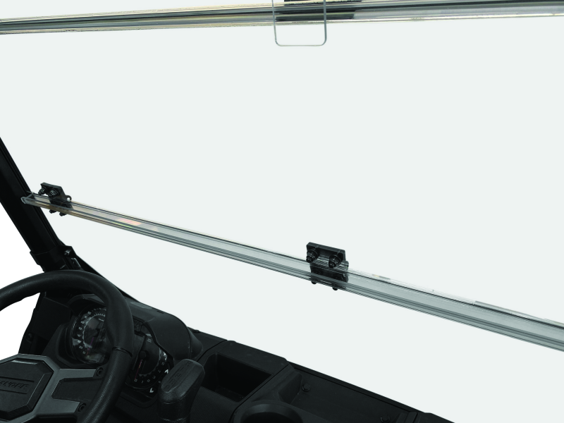 Quadboss Powersports Windshields 375780 Windshields, QB WINDBREAK FOLDING SHIELD, Clear thumbnail 7