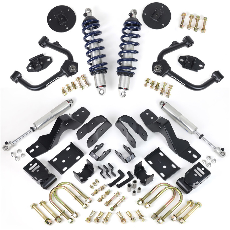 Ridetech 2019+ Silverado/Sierra 2WD Performance Lowering System - Axle Group A (1x rid11729511, 1x rid11723699, 1x rid11723110) thumbnail 5
