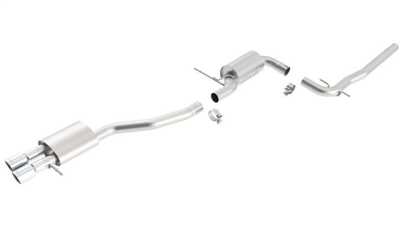 Borla 06-07 VW Jetta 2.5 / 08-10 Jetta SEL/SE/S SS Catback Exhaust thumbnail 6