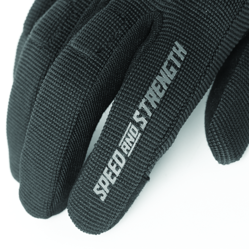 Speed and Strength Speed Society Gloves Black Womens -XS thumbnail 2