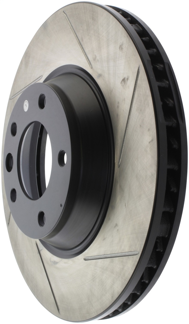 StopTech Power Slot 07-10 Audi Q7 / 03-10 Porsche Cayenne Left Front Slotted Rotor thumbnail 4