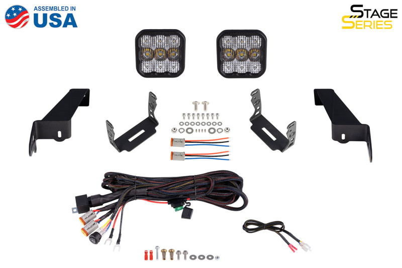 Diode Dynamics Jeep JL SS5 CrossLink Bumper Lightbar Kit Pro Driving thumbnail 8