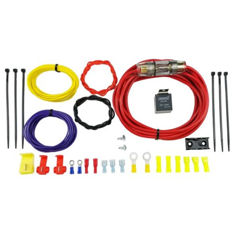 Kleinn 10 Gauge Compressor Wiring Kit/ 40A Relay/ 14.75 ft w/ AGU Fuse Holder
Wiring Kit
