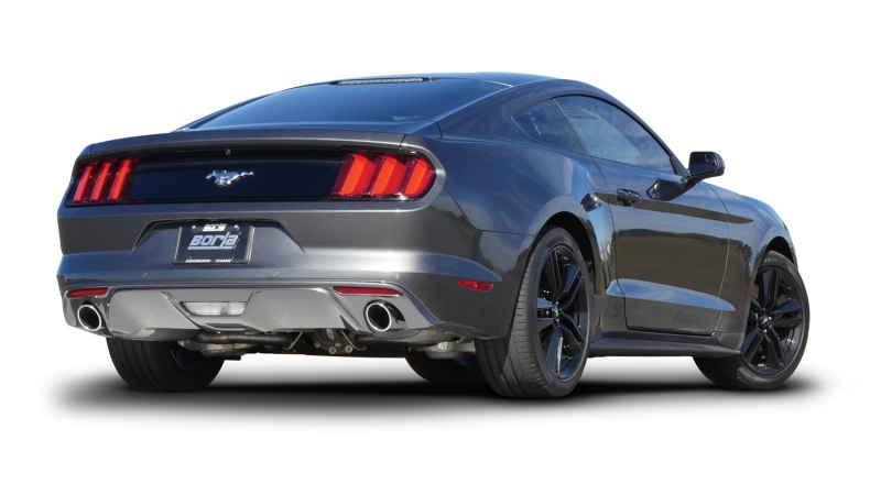Borla Atak Rear Section 15-17 Ford Mustang 2.3L EcoBoost MT/AT 2.25in pipe 4in tip thumbnail 8
