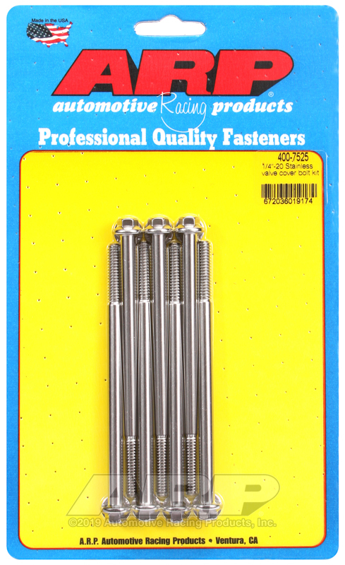 ARP Merlin Block Brodix Head BB Hex Valve Cover Bolt Kit (Kit of 7)